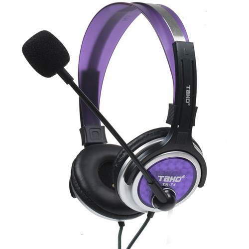 Tai Nghe Chụp Tai 1 Dây TAKO TA-74 - Headphone Chùm Tai Gaming - Hàng Chính Hãng - Bảo hành 6 tháng