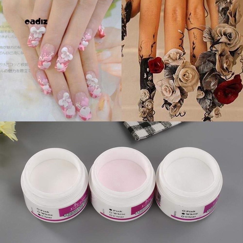 Bột đắp hoa nổi ezflow chuẩn mỹ siêu dẻo mịn