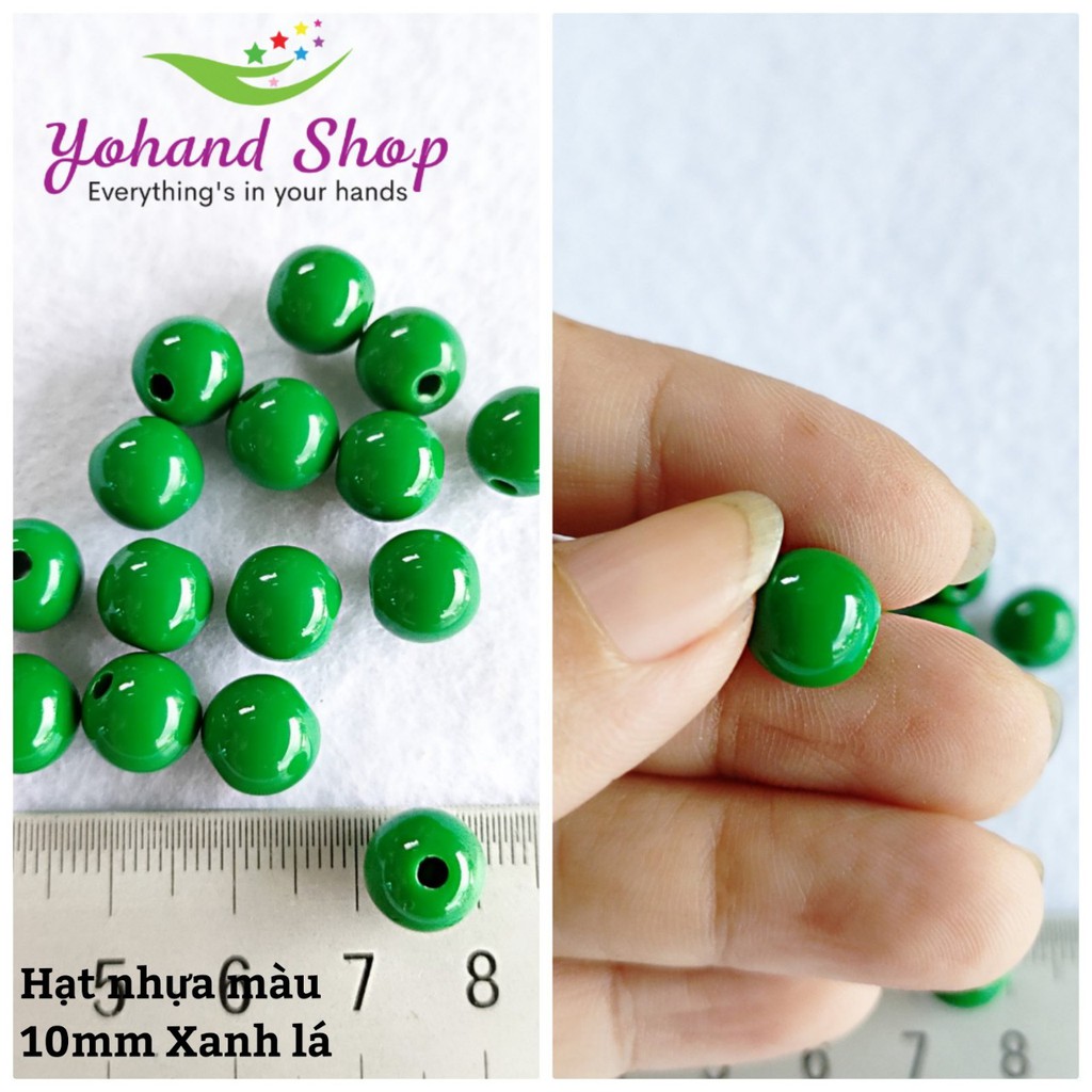 Hạt nhựa màu ( gói 100 gram)