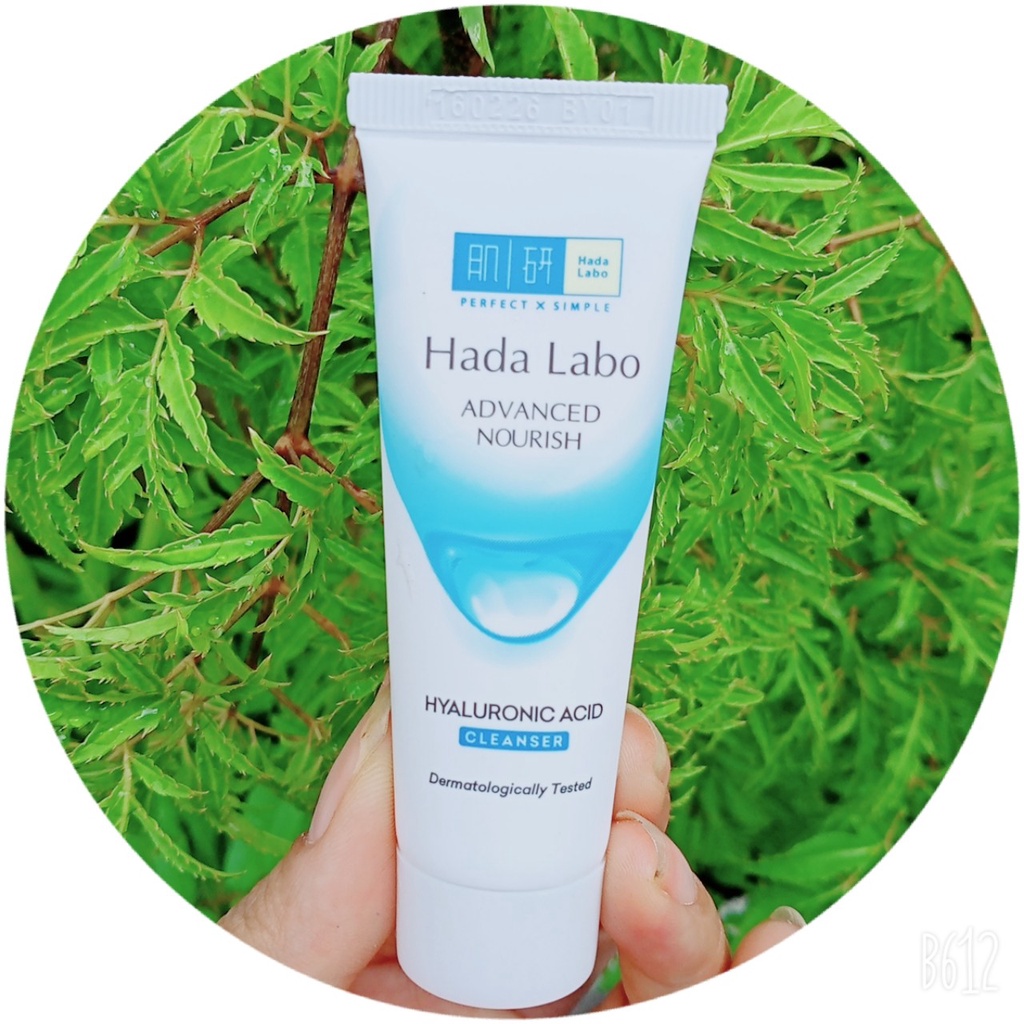 Sữa rửa mặt trắng da Hada Labo tuýp 15g/20g