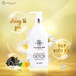 Xả lỗ vốn ủ trắng body than hoạt tính huyền phi chính hãng 300ml