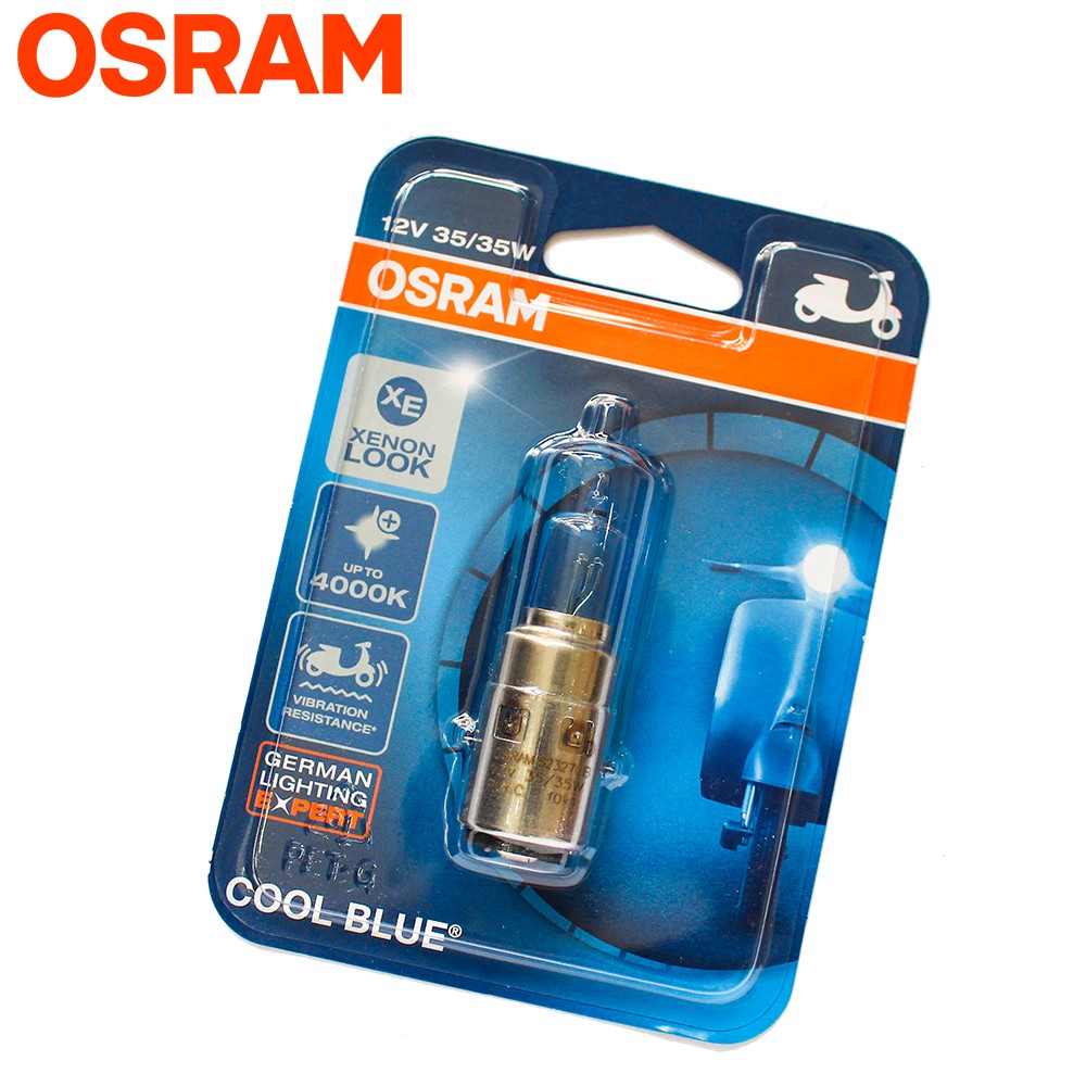 Bóng đèn HALOGEN OSRAM SCR, Vespa Zip tăng sáng trắng Xenon (62327CB-01B)