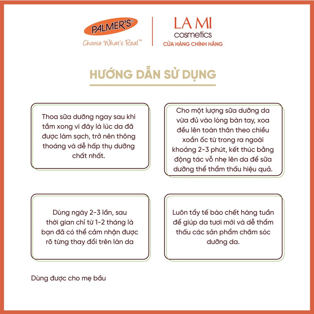 (Mini Size) Sữa dưỡng thể dưỡng ẩm chuyên sâu Bơ hạt mỡ Palmer's 50ml