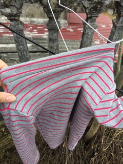 Áo cotton dày cổ 3p