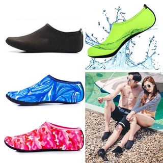 Đôi Giày Lặn Biển Mềm Chống Trượt Có Thể Gập Lại Dành Cho Nam Nữ Áo Thun In Hình Thời Trang Cho Cặp Đôi