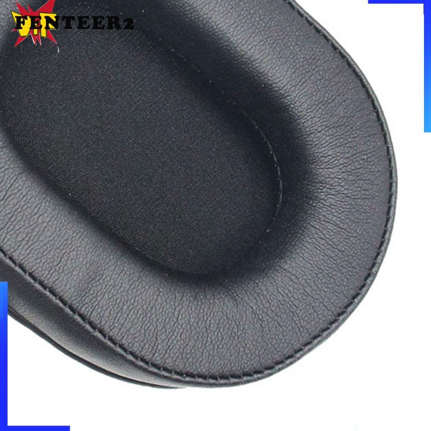 [Fenteer2  3c ]1 Pair Headphones Ear Pad Cushion for   MSR7 M50X M20 M40 Black
