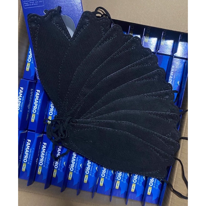 Khẩu trang 4d-kf94 famapro nam anh, chuẩn y tế, chống tia uv có giấy kháng khuẩn phân loại cho trẻ em.