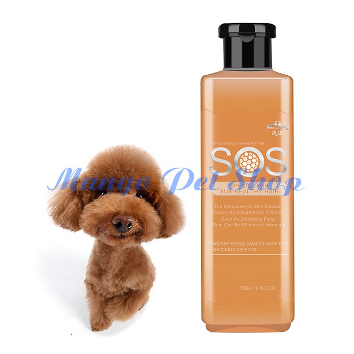 Sữa Tắm SOS Đặc Biệt Dành Chó Chó Lông Nâu Đỏ 530ml