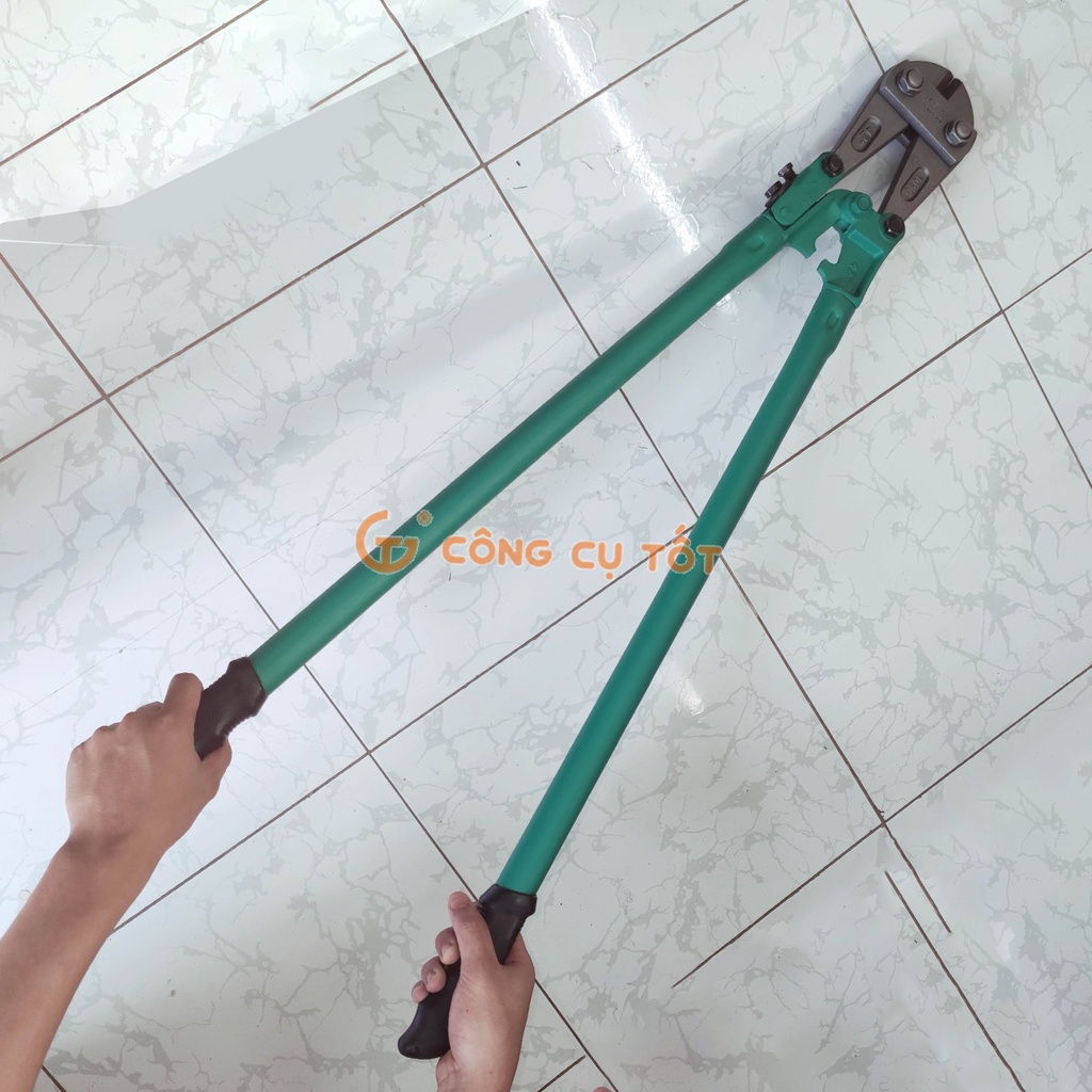 Kìm cộng lực độ mở 26mm cắt sắt xanh 1050mm