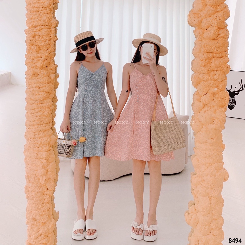 SP008494-Đầm dây hoa nhí