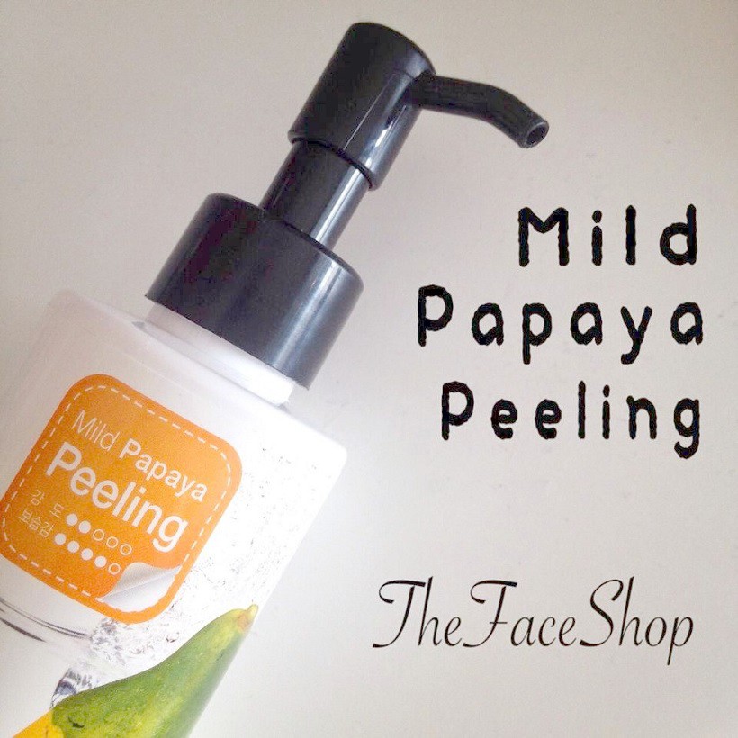 Tẩy Da Chết Dịu Nhẹ Chiết Xuất Từ Đu Đủ The Face Shop Mild Papaya Peeling 150ml