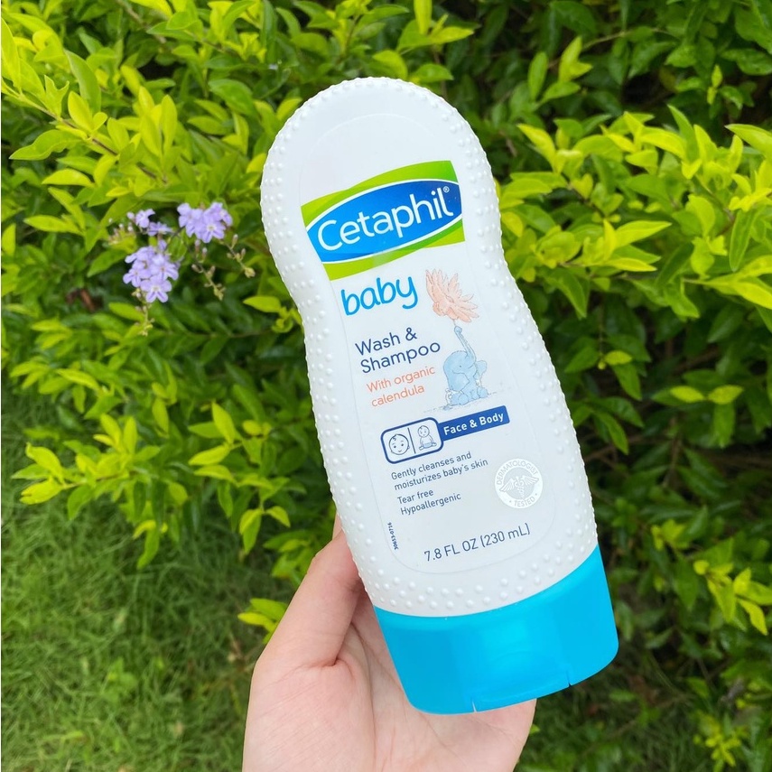 Sữa Tắm và Gội 2 Trong 1 Cetaphil Tinh Chất Hoa Cúc Dịu Nhẹ Cho Bé 230ml