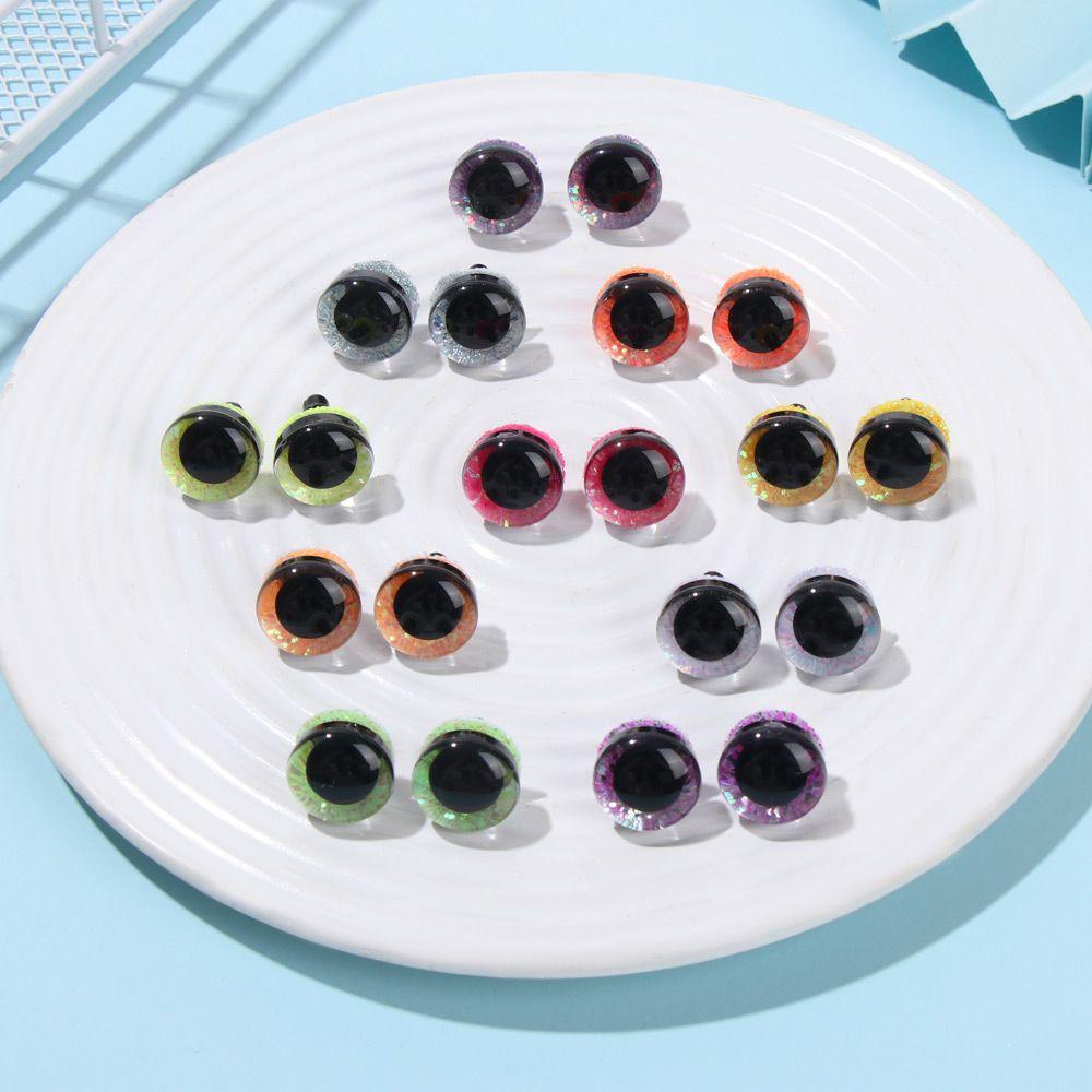 Mắt Nhựa Cứng 3D DIY Cho Đồ Chơi