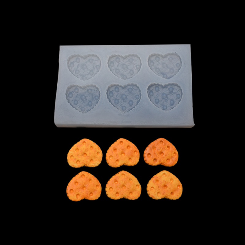 Khuôn Silicone Làm Bánh & Socola Hình Bánh Quy