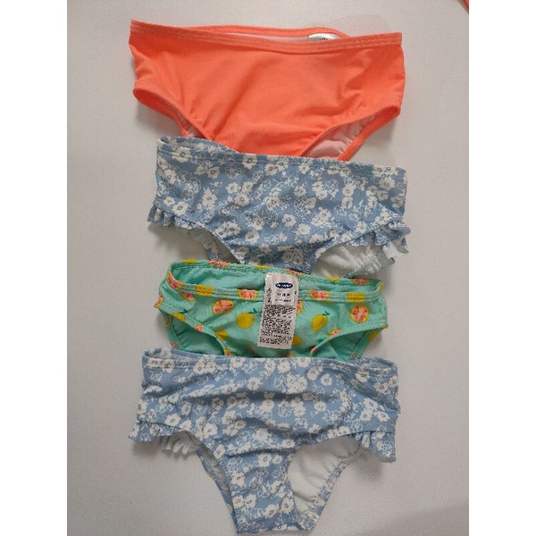 Quần bơi bé gái lẻ size xuất khẩu đi biển đẹp bikini bottom babygirl  QBGB02 AMGOBET