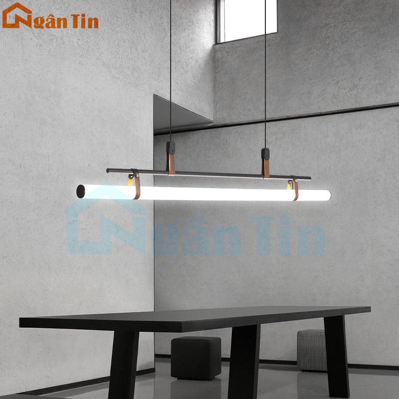 Đèn thả trần Led trang trí văn phòng phòng ăn Led 3 chế độ màu TTK117 Ngân Tin