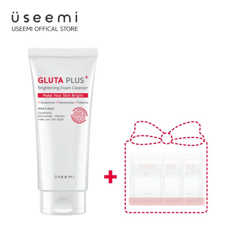 Sữa Rửa Mặt USEEMI Tạo Bọt Làm Trắng Da Dung Tích 150ml