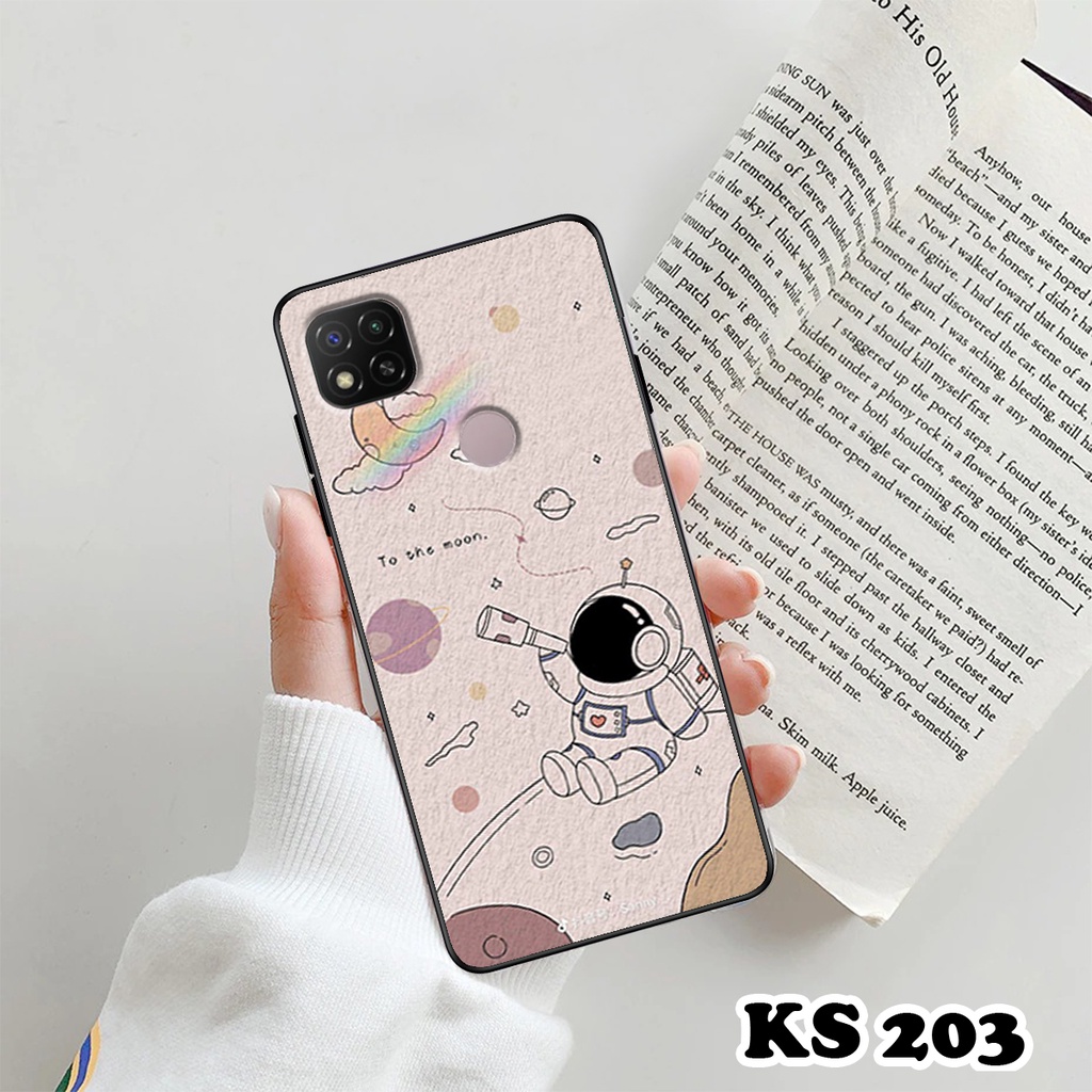 Ốp lưng Xiaomi Redmi 9 - Redmi 9A - Redmi 9C - Redmi 9T - Ốp in hình Phi hành gia cực hot