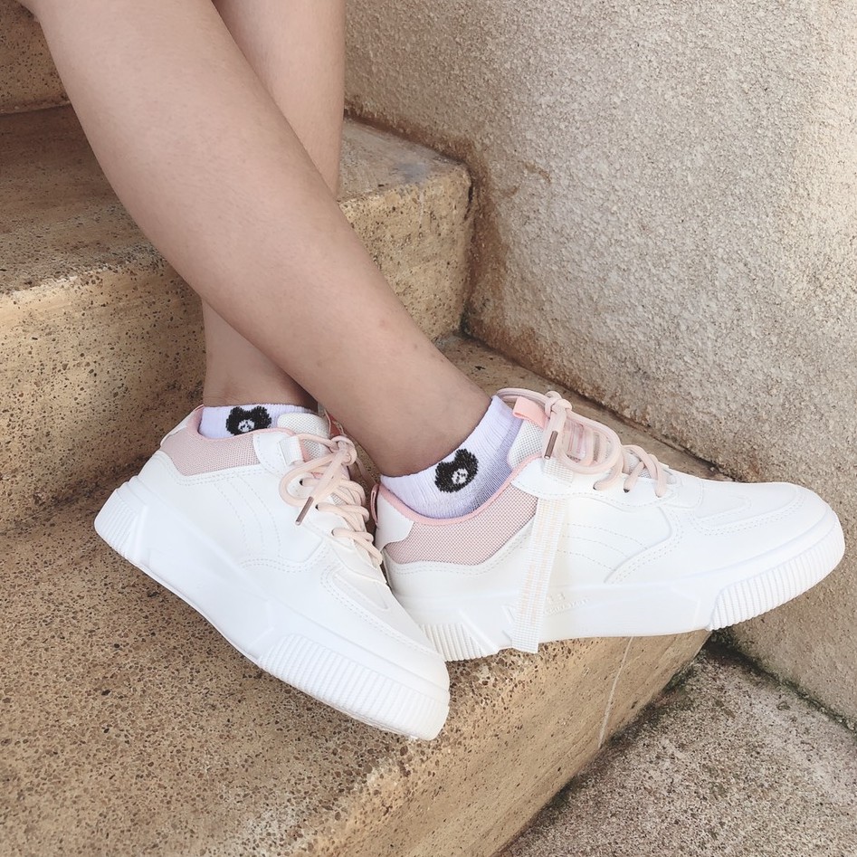 Giày Thể Thao Nữ [FREESHIP] hot trend đế thấp xinh xắn dễ thương êm chân hồng xanh lá - Giảm ngay 20k - A3 | BigBuy360 - bigbuy360.vn