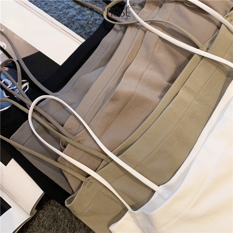 Áo lót Bra nữ quây ngực 2 dây có mút Áo lót Bra nữ siêu co giãn không gọng [A2D-01] | BigBuy360 - bigbuy360.vn