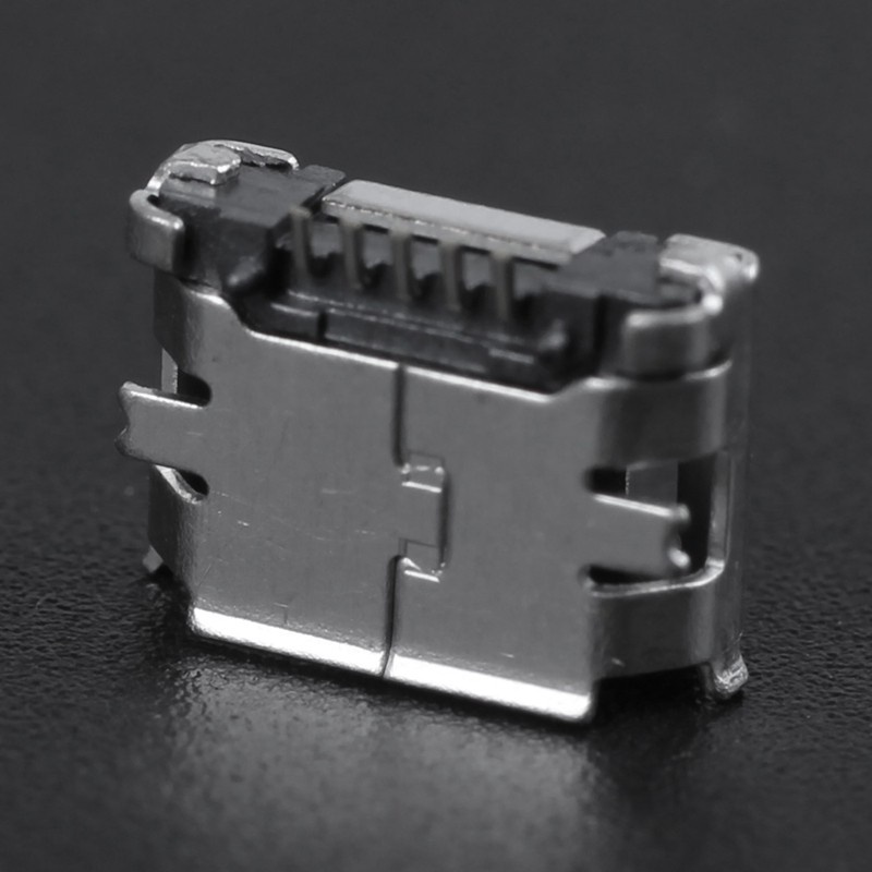 Set 5 Giắc Cắm Usb Loại B 180 Độ 5-pin Smd Smt