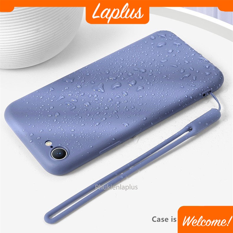 Dây đeo cổ tay bằng silicon màu pastel cho ốp điện thoại