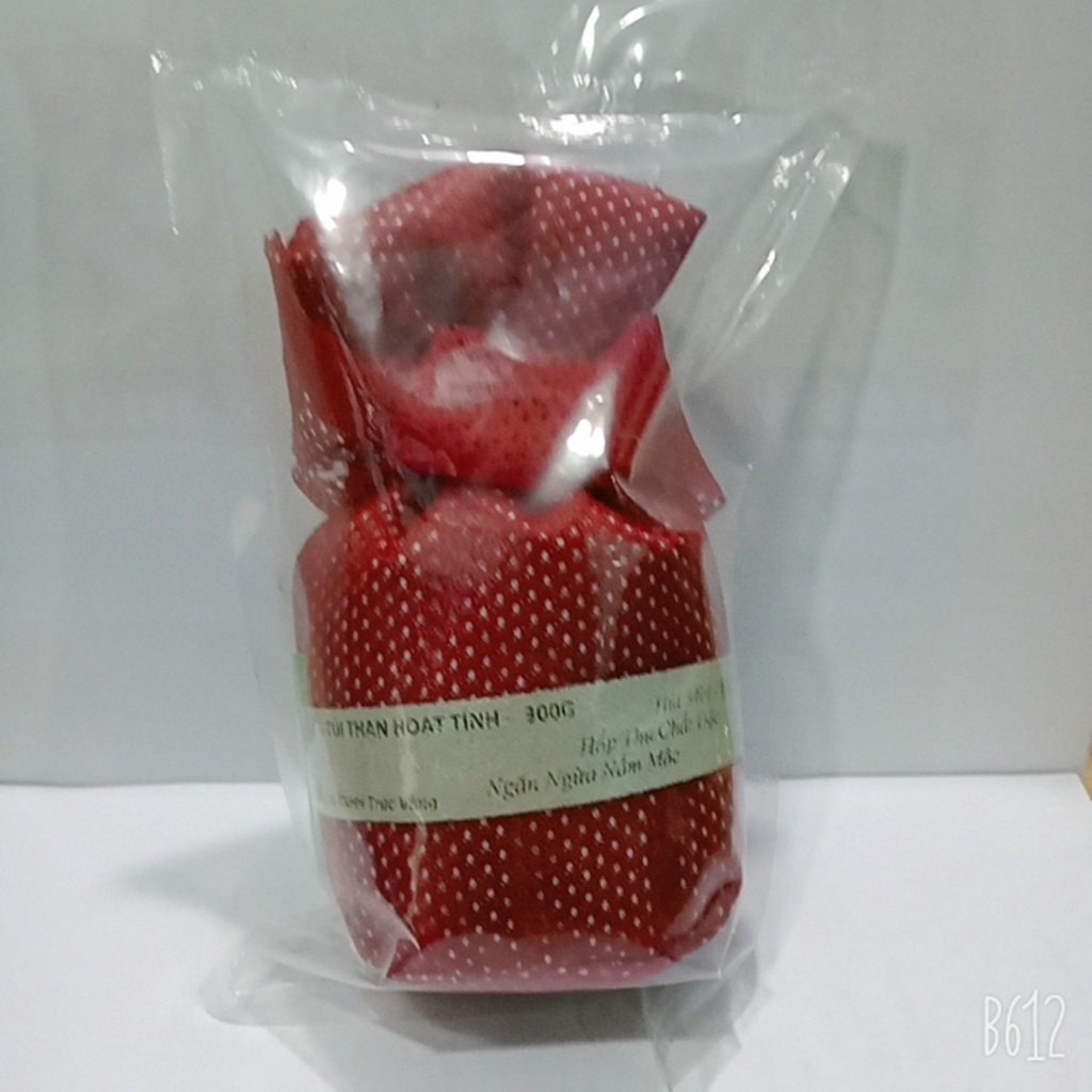 Túi than hút mùi, khử độc tiệm nail, salon tóc, oto 300gram
