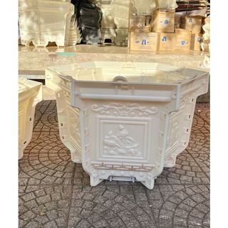 khuôn lục giác 60 Phúc Lộc Thọ phối cá thuyền sen