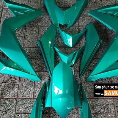 Samurai Paint - Chai sơn màu xanh candy Y017