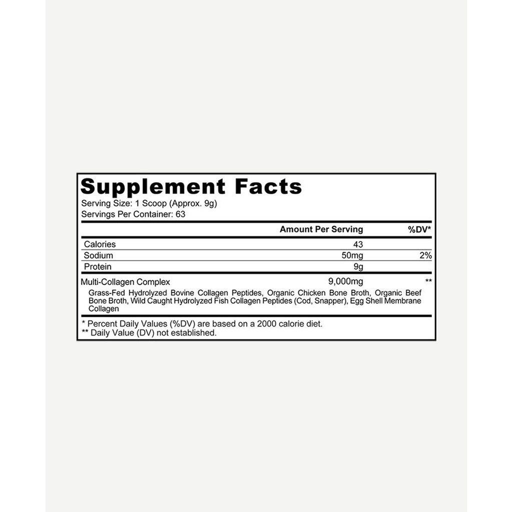 Bột collagen tổng hợp trẻ hóa da CodeAge Multi Collagen 567g