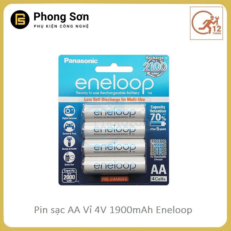 Pin AA Panasonic Eneloop 1900 mAh