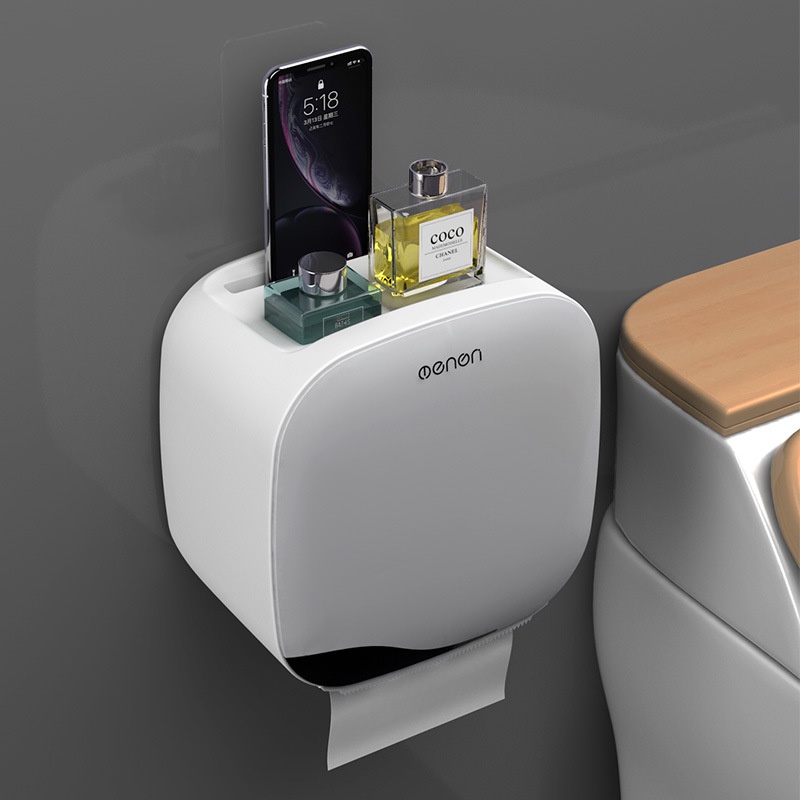 Hộp đựng giấy vệ sinh Oenon 2 ngăn tiện lợi