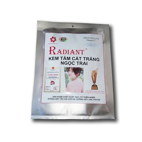 Kem tắm trắng nhanh chiếc lá Radiant Thái Lan