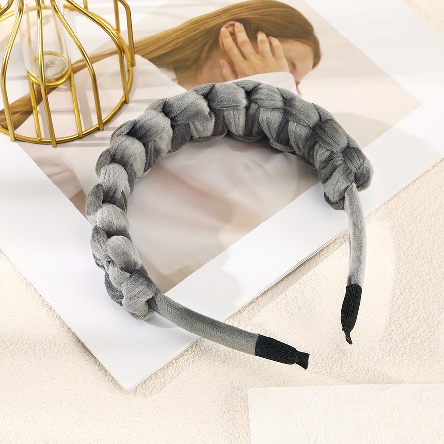 Băng đô bằng nhung bản rộng phong cách Hàn Quốc cho nữ