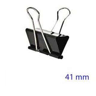 Kẹp bướm đen Echo 41mm(1h /12 cái )