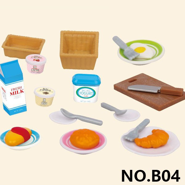 Bộ nội thất mini trang trí cho nhà búp bê