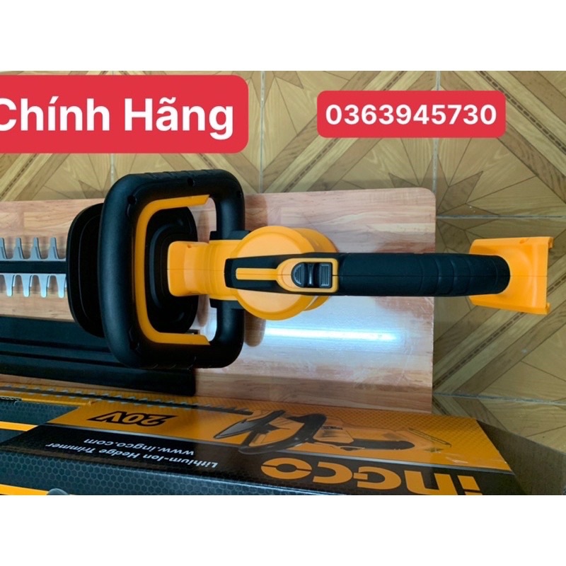 INGCO Máy cắt tỉa hàng rào dùng pin Lithium 20V CHTLI20018