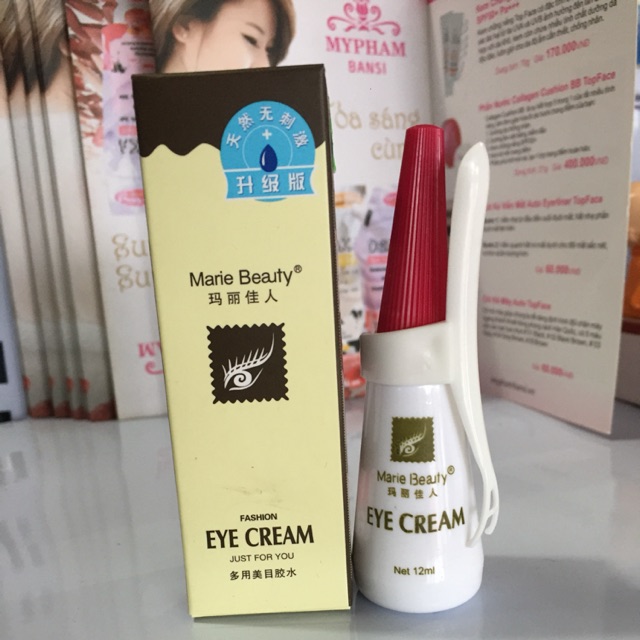 Keo dán mi và kích mí Marie Beauty