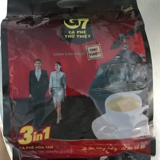 Cà phê sữa trung nguyên G7 ( 3 trong1) bịch 50gói