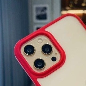 ốp lưng likgus lưng trong viền màu camera có gờ nhô cao cho iphone 12/12 pro/12 pro max chính hãng