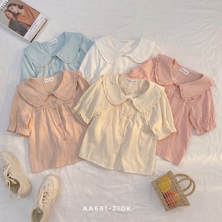 Áo cổ sen bèo Nhienvintage AA681