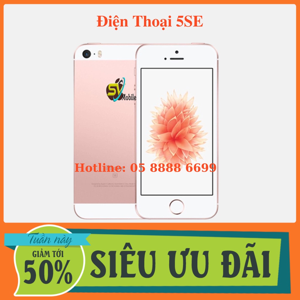 Smatphone giá rẻ 5SE bộ nhớ 16/32/64/128GB Màn hình nhỏ gọn,máy mượt BH 12 tháng