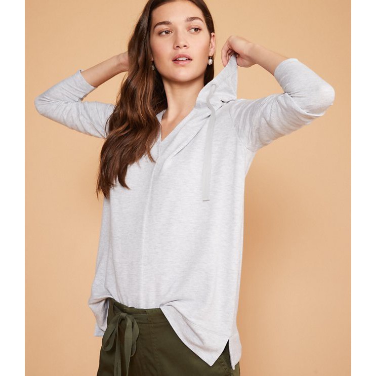 Áo hoodie Loft thun