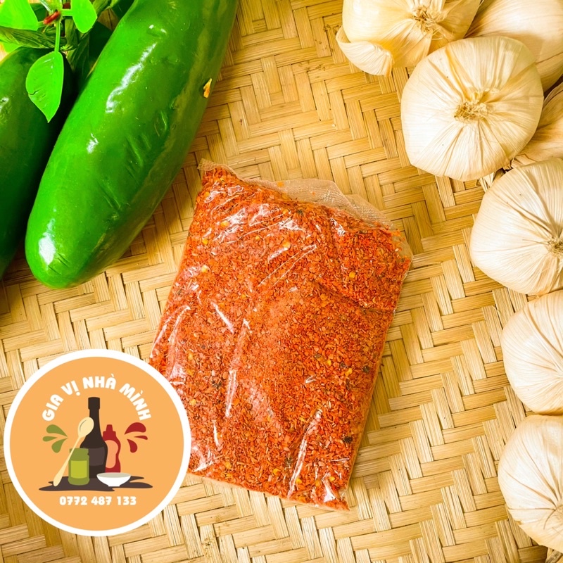 ỚT KHÔ XAY BAỎ ĐỨC KHÔNG CAY- 100GR-500GR