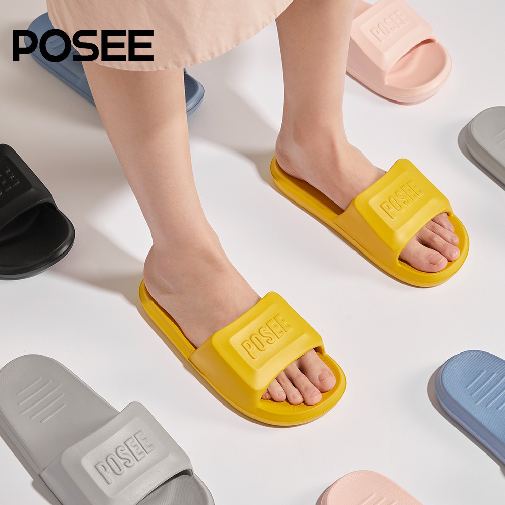 ☜Dép Mềm POSEE Mang Trong Nhà Chống Trượt Cho Cặp Đôi ps1505
