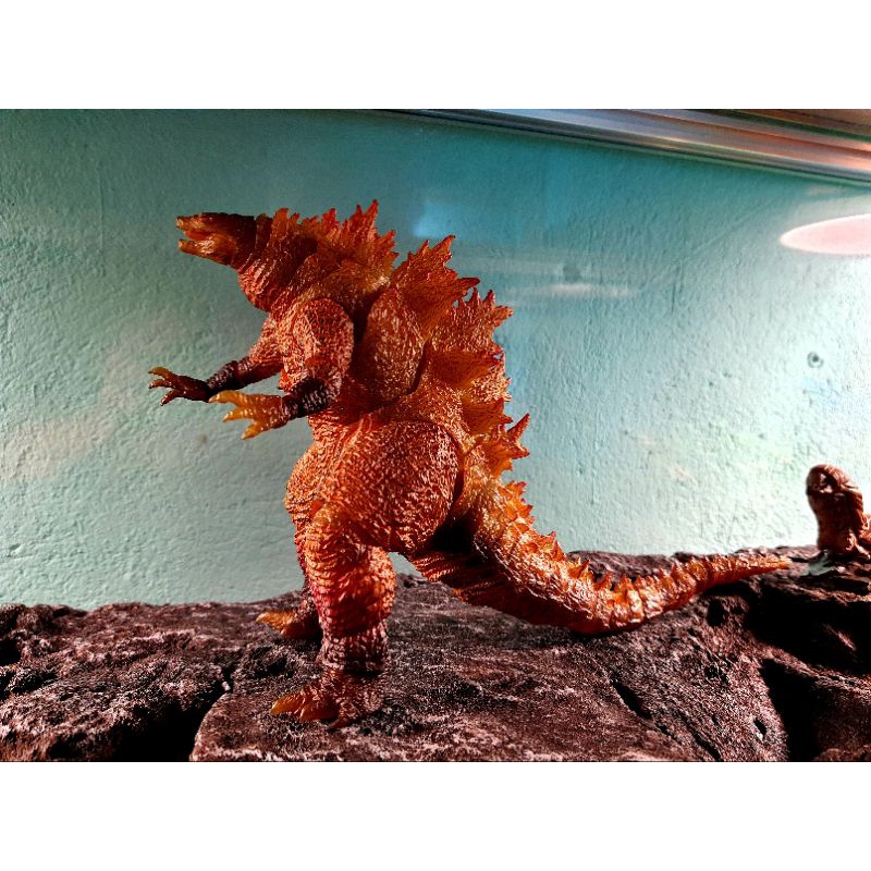 Mô hình quái vật godzilla SHM 2019. godzilla burning 2019.