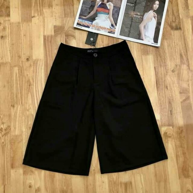 [FREE SHIP] Quần ống rộng lửng, Quần ống rộng ngang gối dài 50cm đủ size | BigBuy360 - bigbuy360.vn