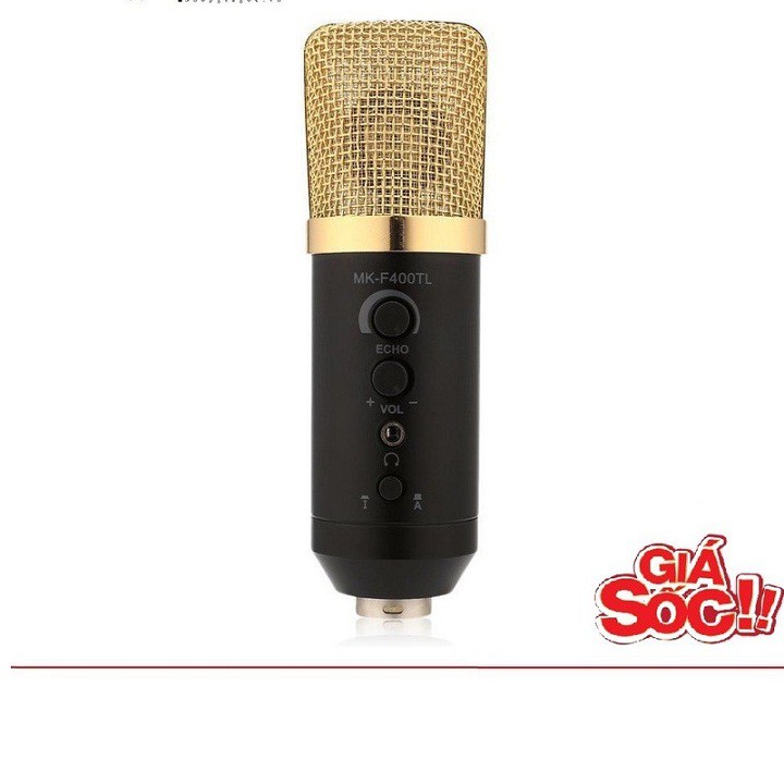 Micro MK-F400TL - Micro thu âm Karaoke không cần Soundcard