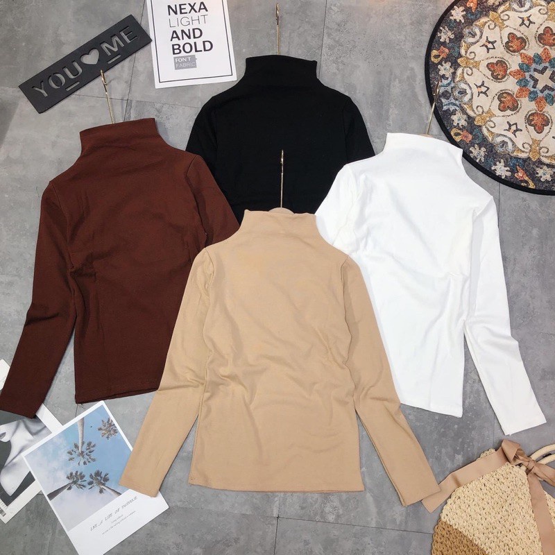 Áo giữ nhiệt LÓT NỈ nữ siêu mềm, siêu mịn | BigBuy360 - bigbuy360.vn