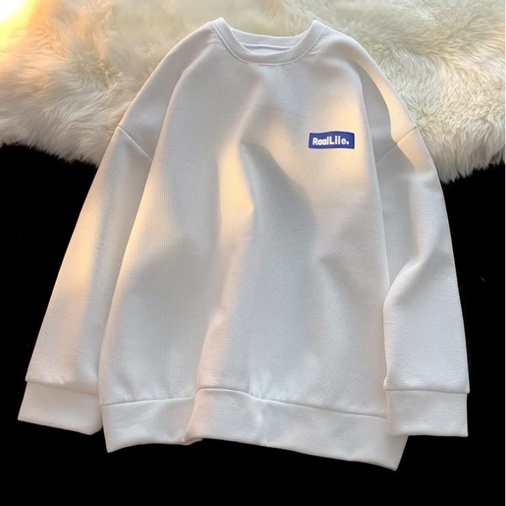 Áo Sweater Cổ Tròn Dáng Rộng Thiết Kế Đơn Giản Thời Trang Dành Cho Cả Nam Và áo sweater nữ form rộng